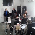 Polaznici obuka u projektu „Znanje svima“ na časovima u Regionalnom edukativnom centru Banat u Zrenjaninu