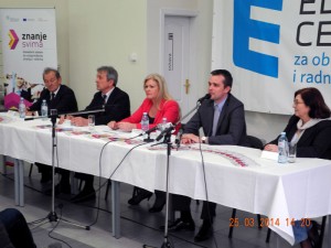 Конференција за новинаре поводом почетка обука за незапослене, у оквиру пројекта „Знање свима“